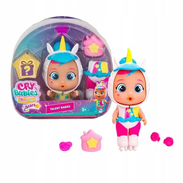 Cry Babies Magic Tears Talent Dreamy Crying Doll 13 cm mit Rollschuhen