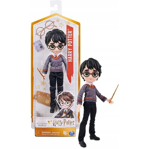 Figurina Harry Potter Spin Master 20 cm con Accessori e Articolazioni