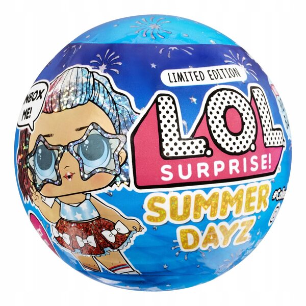 LOL Surprise Summer Dayz 581796 - Limited edition poppen met 7 verrassingen