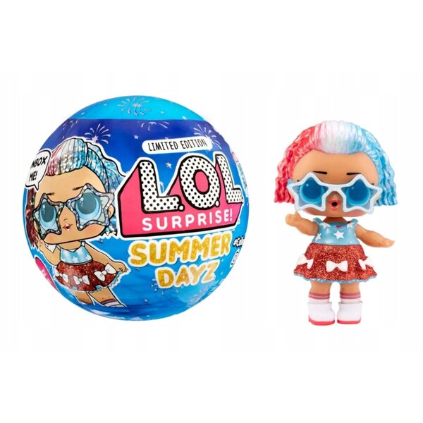 LOL Surprise Summer Dayz 581796 - Limited edition poppen met 7 verrassingen