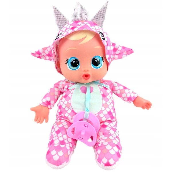 Bambolina 30cm Piangente con Suoni, Morbida e Realistica per Bambini 3+