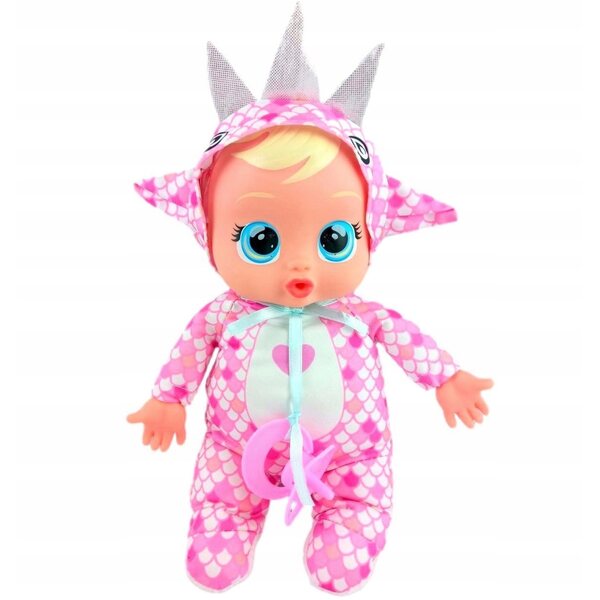 Bambolina 30cm Piangente con Suoni, Morbida e Realistica per Bambini 3+