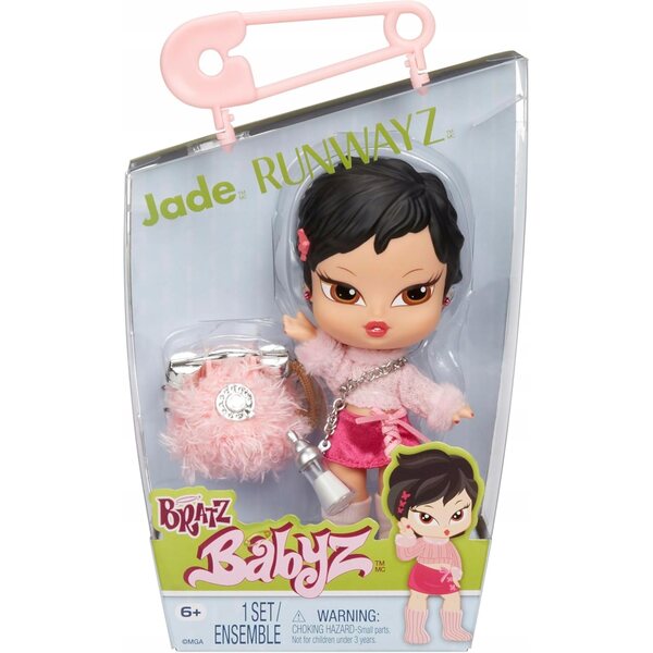 Bratz Babyz Runwayz Jade stilvolle Modepuppe für Kinder ab 7 Jahren