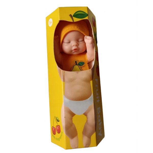Bambolina Mini Fruit Baby con Cappelletto Fruttato per Bambini