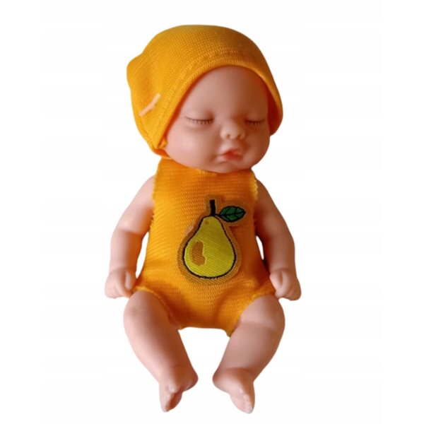 Bambolina Mini Fruit Baby con Cappelletto Fruttato per Bambini