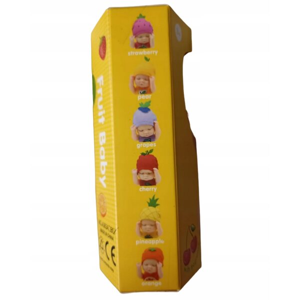 Bambolina Mini Fruit Baby con Cappelletto Fruttato per Bambini