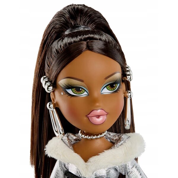 Bratz Charmz Sasha – Modepuppe mit Sammelarmband für Kinder ab 6 Jahren