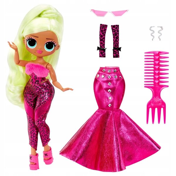 LOL Surprise OMG Lady Diva bambola moda con 2 outfit e accessori fashion