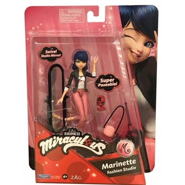 Bambola Miraculous Marinette 12 cm con Accessori - Playmates Toys