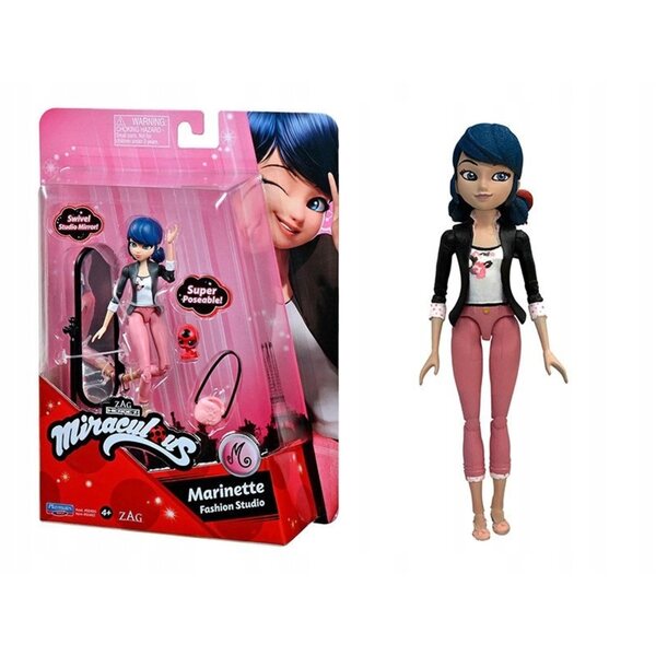 Bambola Miraculous Marinette 12 cm con Accessori - Playmates Toys
