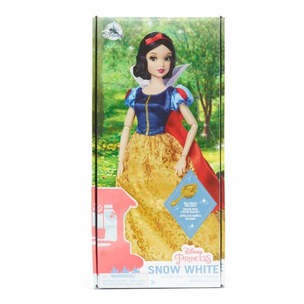 17 cm große Disney Schneewittchen-Puppe mit beweglichen Elementen und Pinsel