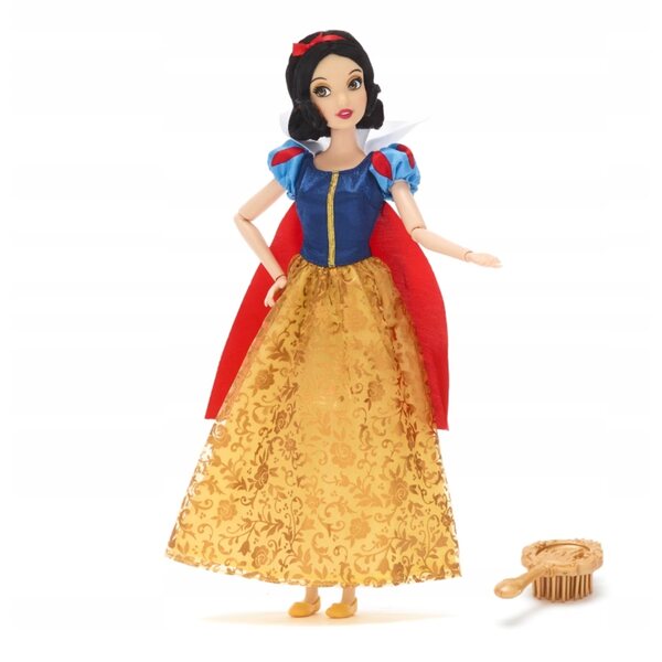 17 cm große Disney Schneewittchen-Puppe mit beweglichen Elementen und Pinsel