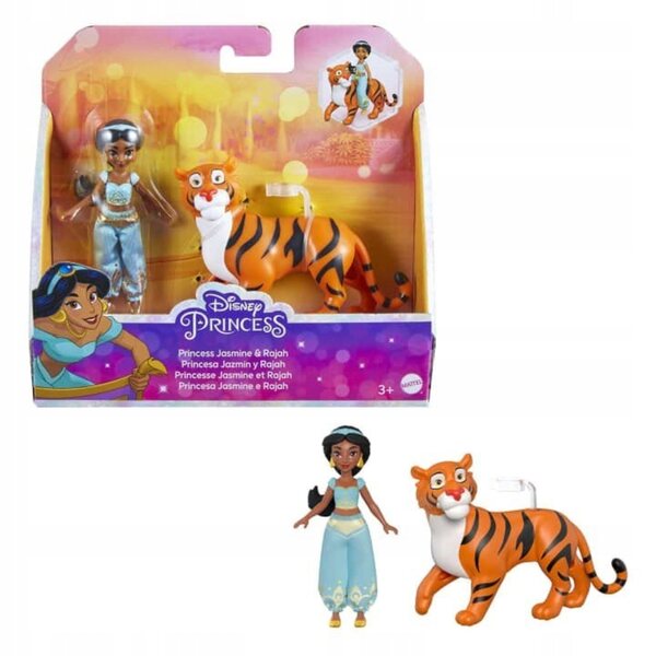 Laluna Disney Princess Jasmine mit Tiger Rajah 16,5 cm Mattel