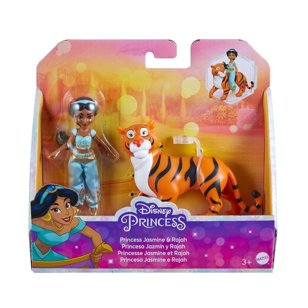 Laluna Disney Principessa Jasmine con Tigre Rajah 16,5 cm Mattel