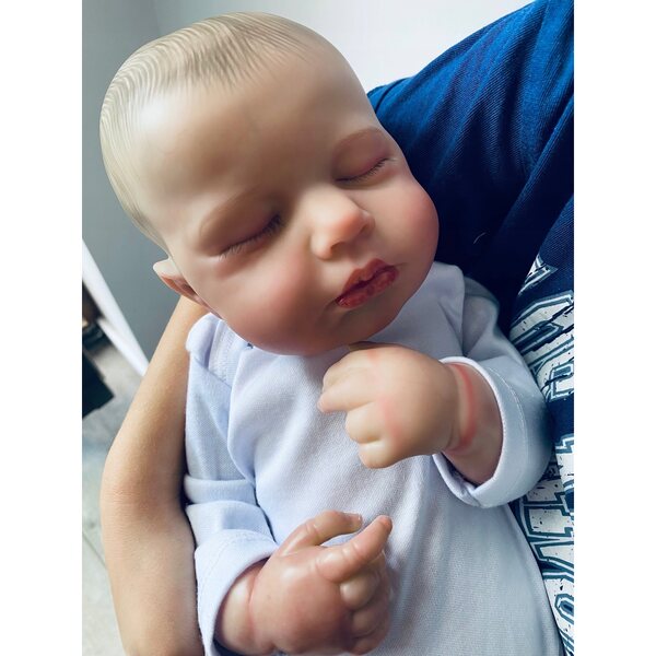 Lalola Reborn babymeisje 50 cm realistisch met complete accessoires en certificaat