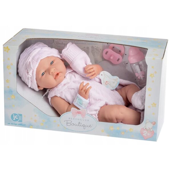 Bambola spagnola Berenguer Rosa 38 cm - Bambola di alta qualità per bambini 2+