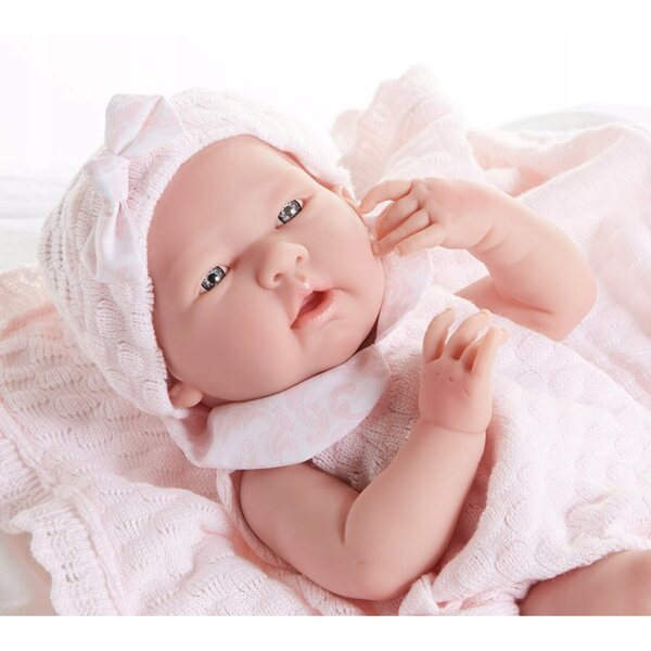 Bambola spagnola Berenguer Rosa 38 cm - Bambola di alta qualità per bambini 2+