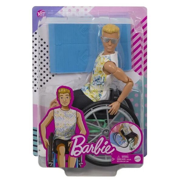 Ken Barbie in Wheelchair Fashionistas – Inklusivität und Abenteuer für Kinder