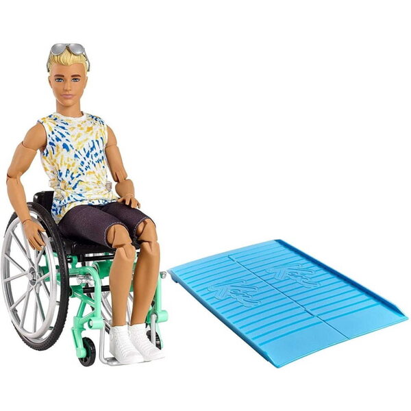 Ken Barbie in Wheelchair Fashionistas – Inklusivität und Abenteuer für Kinder