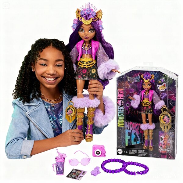 Poupée de collection Monster High Clawdeen Wolf 29 cm Monster Fest