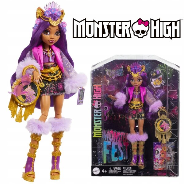 Poupée de collection Monster High Clawdeen Wolf 29 cm Monster Fest
