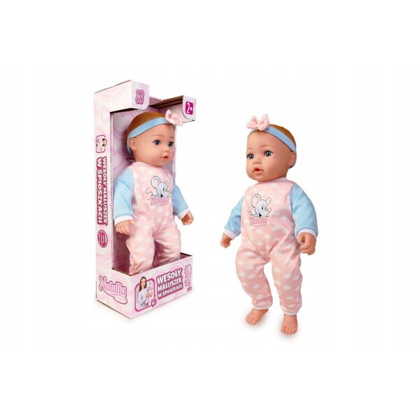 Bambola Neonato Morbida 45 cm con Suoni Realistici per Bambini dai 24 Mesi