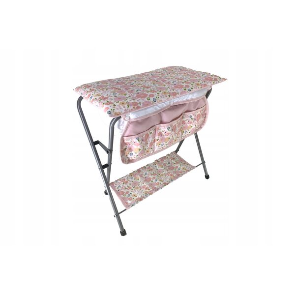 Przewijak compatto 46x26x49 cm per facile cambio pannolino, adatto bimbi 3+ anni