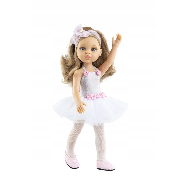 Bambola Paula Reina Carla Ballerina 32 cm - Realistica e Profumata alla Vaniglia