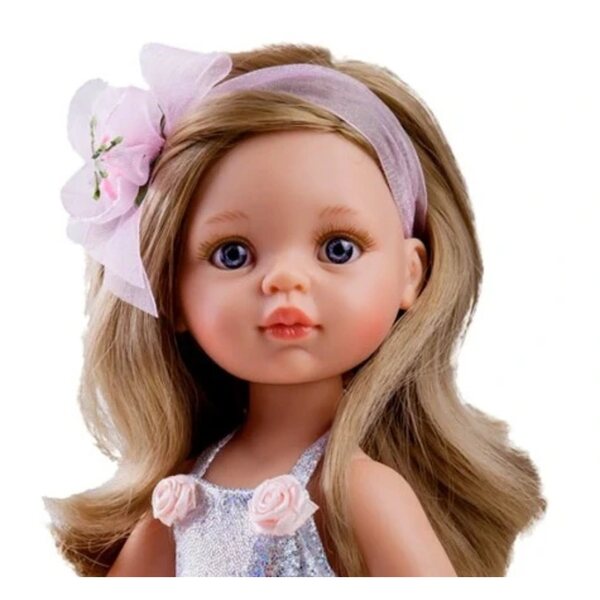 Bambola Paula Reina Carla Ballerina 32 cm - Realistica e Profumata alla Vaniglia