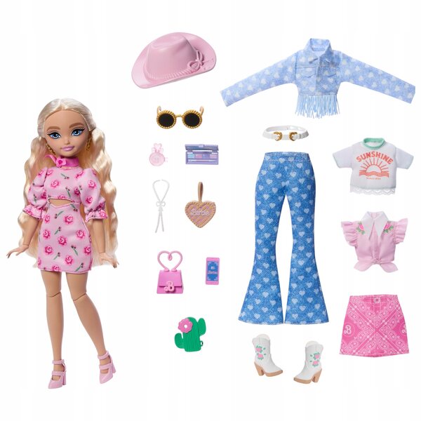 Barbie Dream Besties Malibu mit Kleidung und Accessoires für Kindermodefestivals