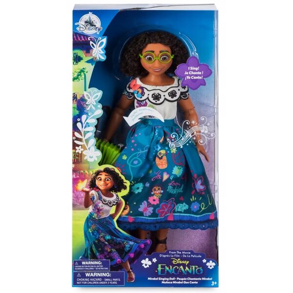 Mirabel Disney Encanto con Canto e Accordéon bambola 33 cm Originale