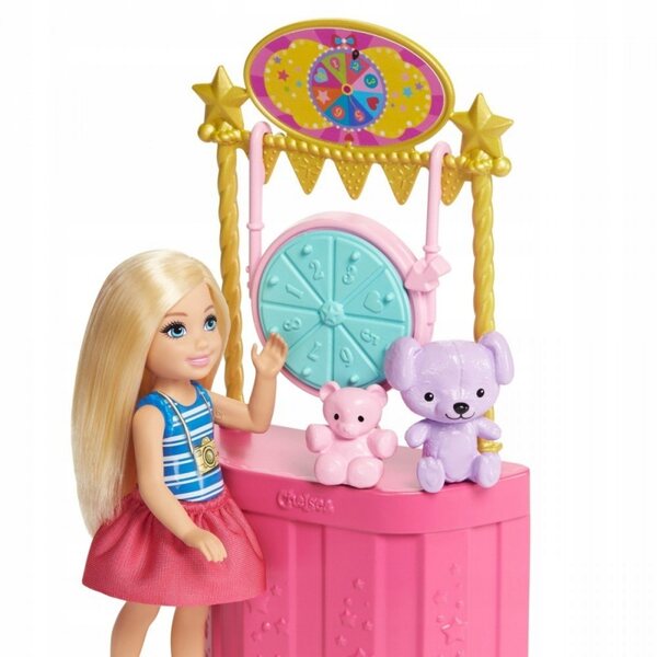 Barbie Chelsea Vergnügungspark Mattel – Spielset für Kinder ab 3 Jahren