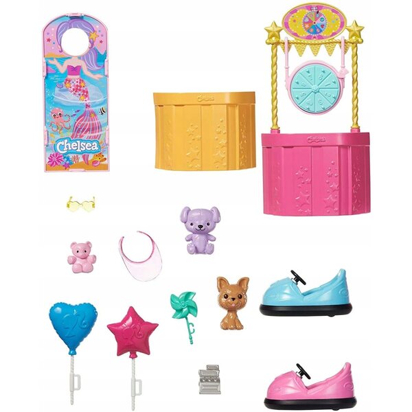 Barbie Chelsea Vergnügungspark Mattel – Spielset für Kinder ab 3 Jahren
