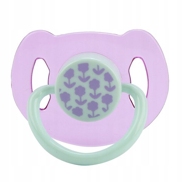 Magnetisch speenspeeltje voor herboren babypoppen paars