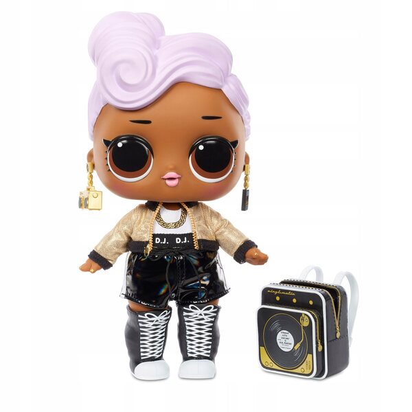 L.O.L. Verrassing Grote Pop Grote Baby D.J. met accessoires en kleding