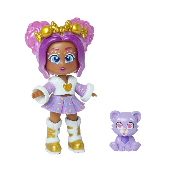 KookyLoos Pets Party Lucy: bambola emozioni 3 espressioni 3in1 con animale