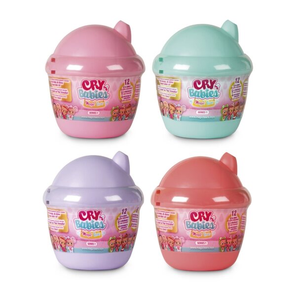 Cry Babies TM Toys 14 cm große Puppe mit echten Tränen und personalisierten Accessoires