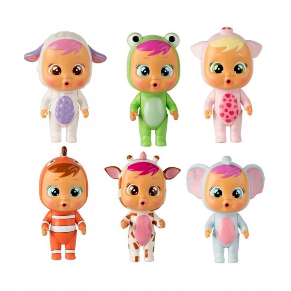Cry Babies TM Toys 14 cm große Puppe mit echten Tränen und personalisierten Accessoires