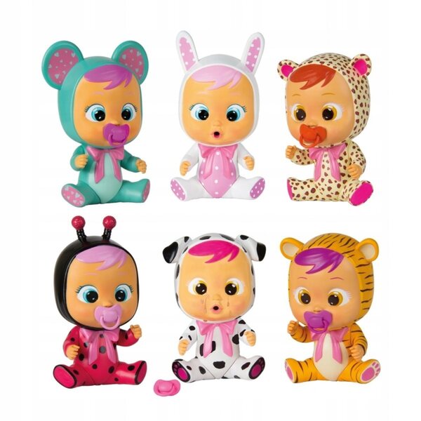 Cry Babies TM Toys 14 cm große Puppe mit echten Tränen und personalisierten Accessoires