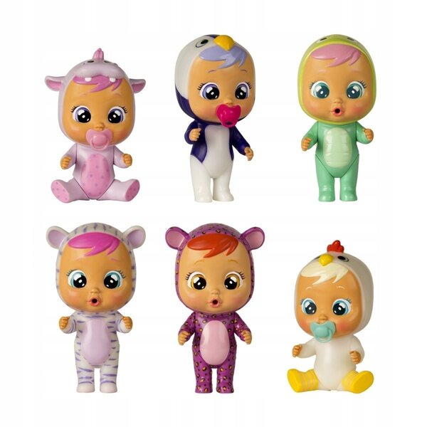 Cry Babies TM Toys 14 cm große Puppe mit echten Tränen und personalisierten Accessoires