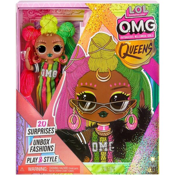 L.O.L. Verrassing OMG Queens Sways - Pop met exclusieve kleding en accessoires
