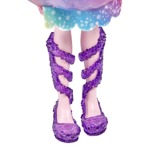Enchantimals Royal Ocean Kingdom Jellyfish Stingley – Puppe mit Haustier 15 cm