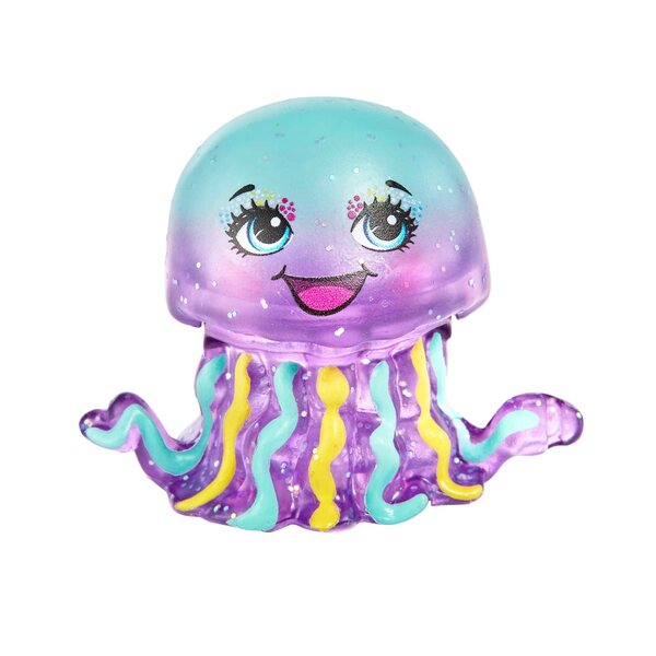 Enchantimals Royal Ocean Kingdom Jellyfish Stingley – Puppe mit Haustier 15 cm