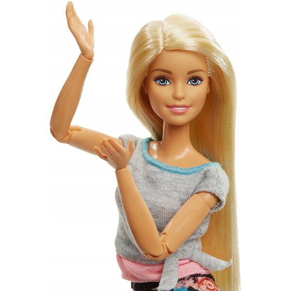 Barbie Made To Move 32 cm große Puppe mit 22 Artikulationspunkten und moderner Kleidung