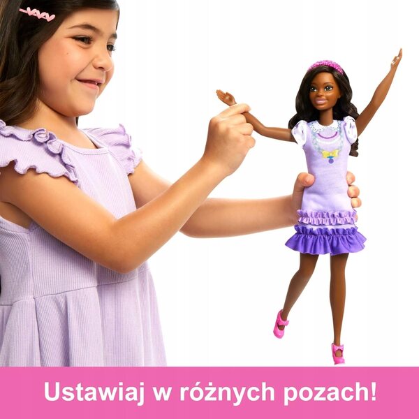Barbie Brooklyn Meine erste Puppe 34 cm mit Zubehör für Kinder ab 3 Jahren