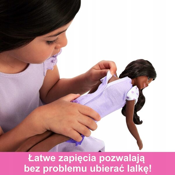Barbie Brooklyn Meine erste Puppe 34 cm mit Zubehör für Kinder ab 3 Jahren