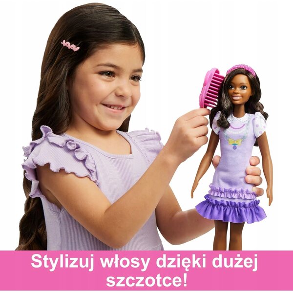 Barbie Brooklyn Meine erste Puppe 34 cm mit Zubehör für Kinder ab 3 Jahren