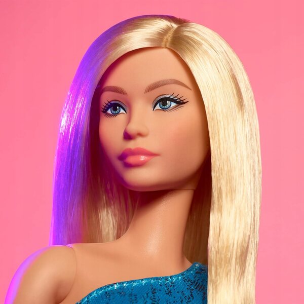 Barbie Signature Looks Sammlerpuppe Blonde Nr. 23 mit hellblauem Kleid