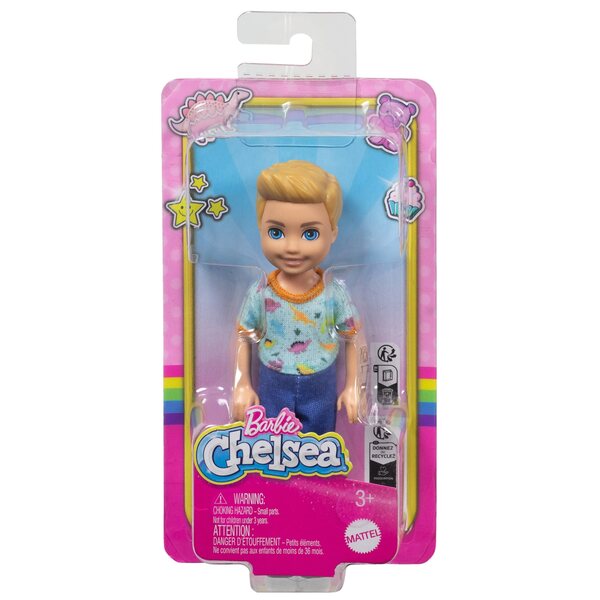 Barbie Chelsea und ihre Freunde mit thematischen Elementen für kreative Spiele