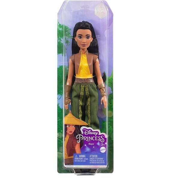 Bambola Disney Principessa Raya Mattel 29 cm con vestito scintillante e accessori